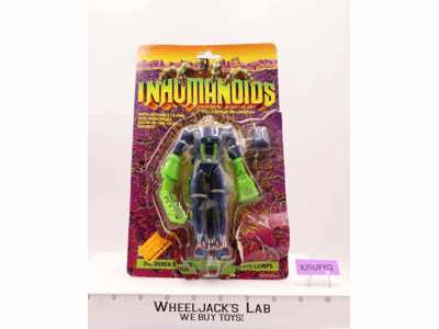 Dr. Derek Bright 100% Complete W/Card Inhumanoids 1986 Hasbro Action Figure