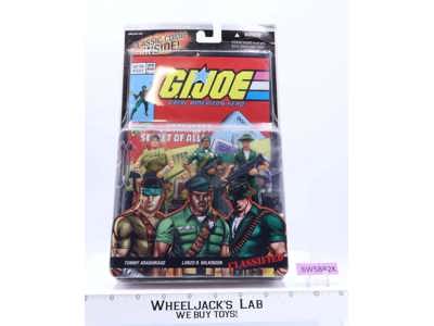 Arashikage, Wilkinson & Clasified 3-Pack GI Joe MOSC NEW 2005 Action Figure