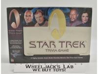 Star Trek Trivia Game Collectible Tin Factory Sealed 2000 Mattel