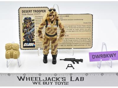 Dusty V1 100% Complete G.I. Joe 1985 Hasbro Vintage Action Figure
