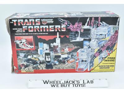 Metroplex NR MINT 100% Complete MIB 1985 Vintage G1 Transformers Action Figure
