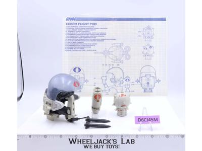 Flight Pod 100% Complete G.I. Joe 1985 Hasbro Vintage Action Figure Vehicle
