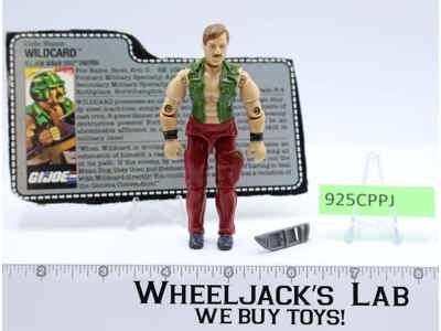 Wild Card V1 G.I. Joe 1988 Hasbro Vintage Action Figure