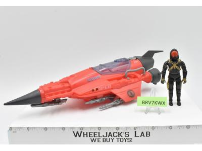 Stellar Stiletto 100% Complete 1988 GI Joe Cobra Hasbro Action Figure Vehicle