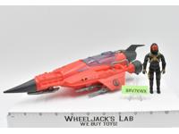 Stellar Stiletto 100% Complete 1988 GI Joe Cobra Hasbro Action Figure Vehicle