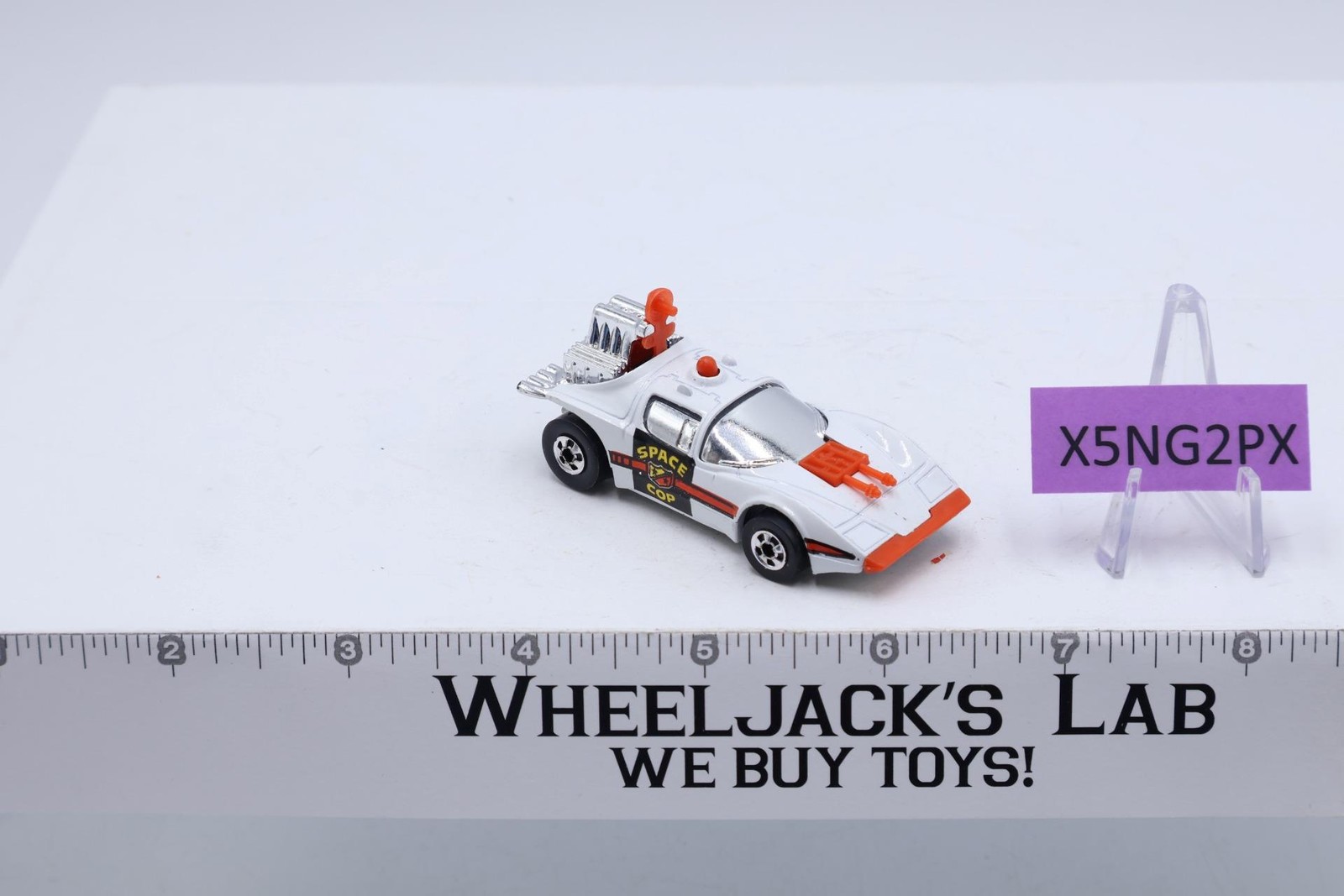 Science Friction Space Cop Blackwall Hot Wheels Mattel 1977 Vintage Near Mint