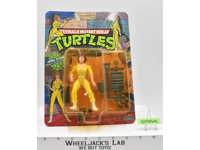 April O'Neil Blue Stripe Teenage Mutant Ninja Turtles TMNT 1988 Playmates MOSC