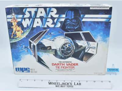 Darth Vader's Tie Fighter Star Wars 1978 Fundimentions MPC Model Kit