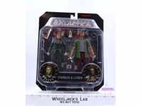 Starbuck & Leoben Battlestar Galactica Diamond Select Toys MOSC 2009 Figures