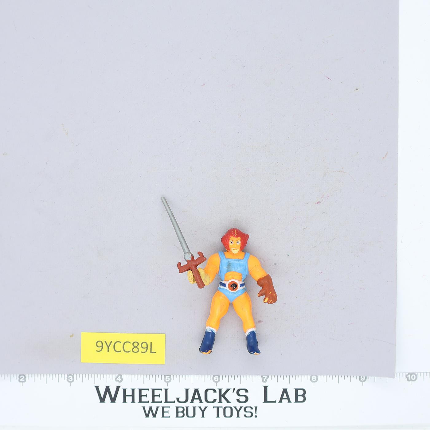 Lion-O #2 100% Complete MINI Thundercats 1986 LJN Vintage Action Figure