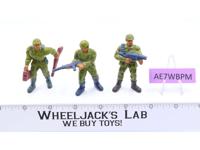 Lot of 3 Soldiers GUTS! 1987 Mattel Vintage Action Figures