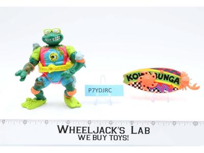 Sewer Surfer Mike 100% Complete Teenage Mutant Ninja Turtles TMNT Playmates 1990