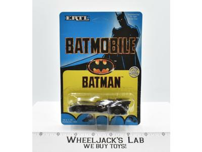Batman Batmobile MOSC NEW Diecast Metal ERTL 1989 Batmobile Vehicle Vintage