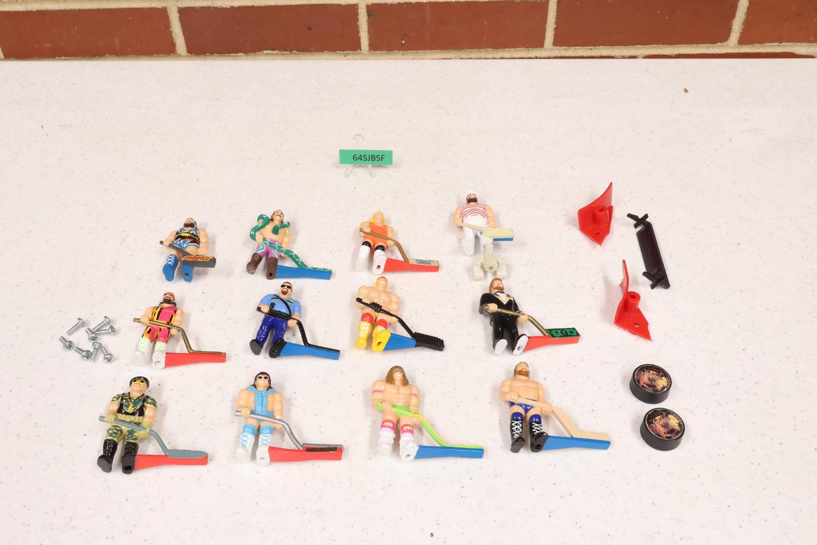 Wrestling Superstars Shoot Out WWF Wrestling 1991 Remco Vintage