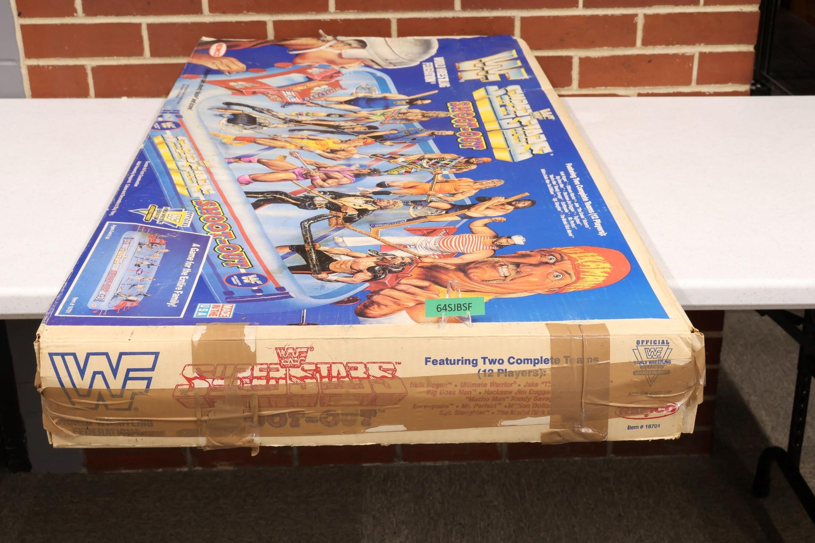 Wrestling Superstars Shoot Out WWF Wrestling 1991 Remco Vintage