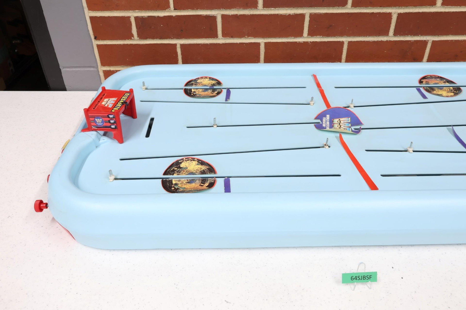 Wrestling Superstars Shoot Out WWF Wrestling 1991 Remco Vintage