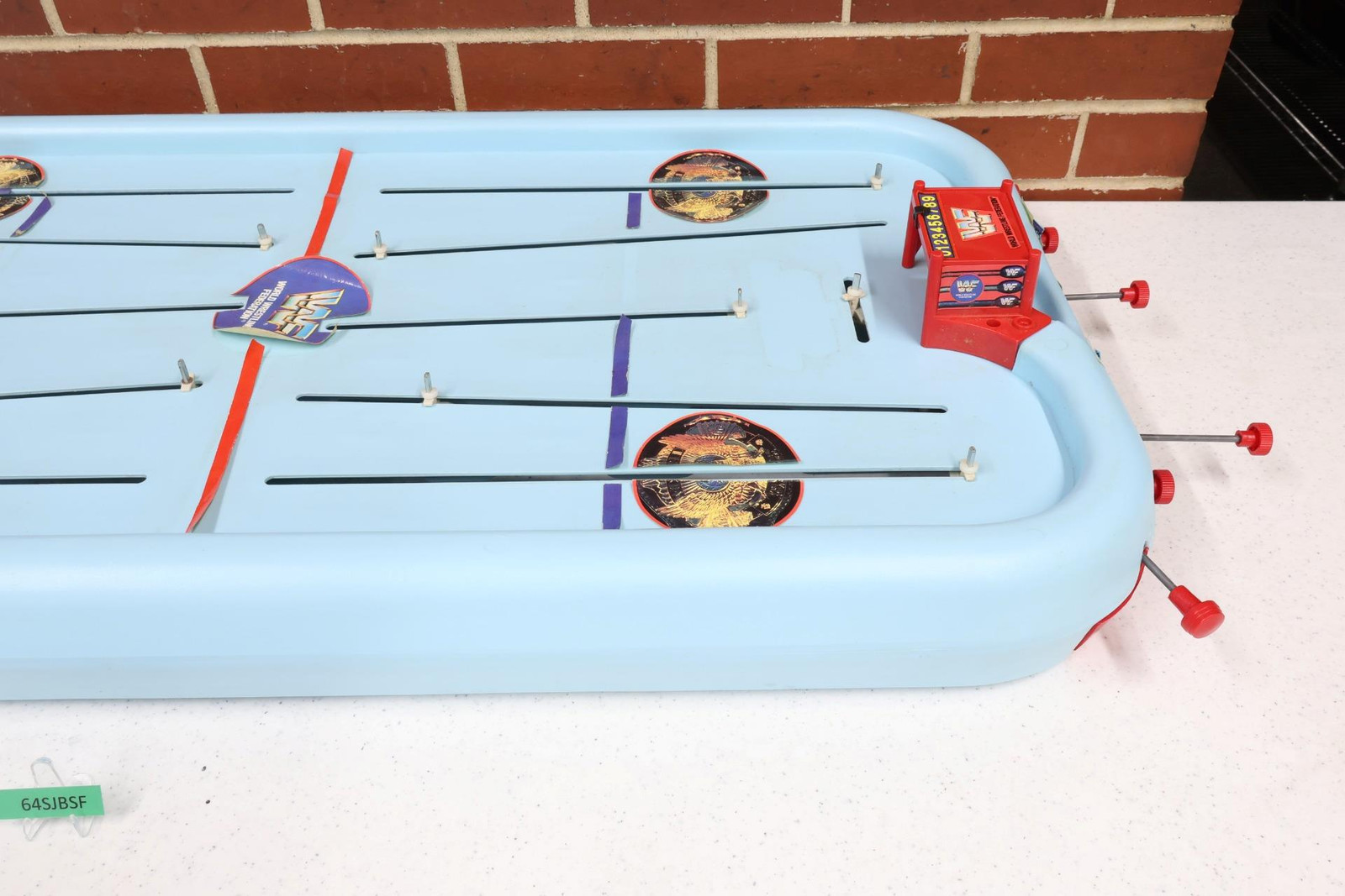 Wrestling Superstars Shoot Out WWF Wrestling 1991 Remco Vintage