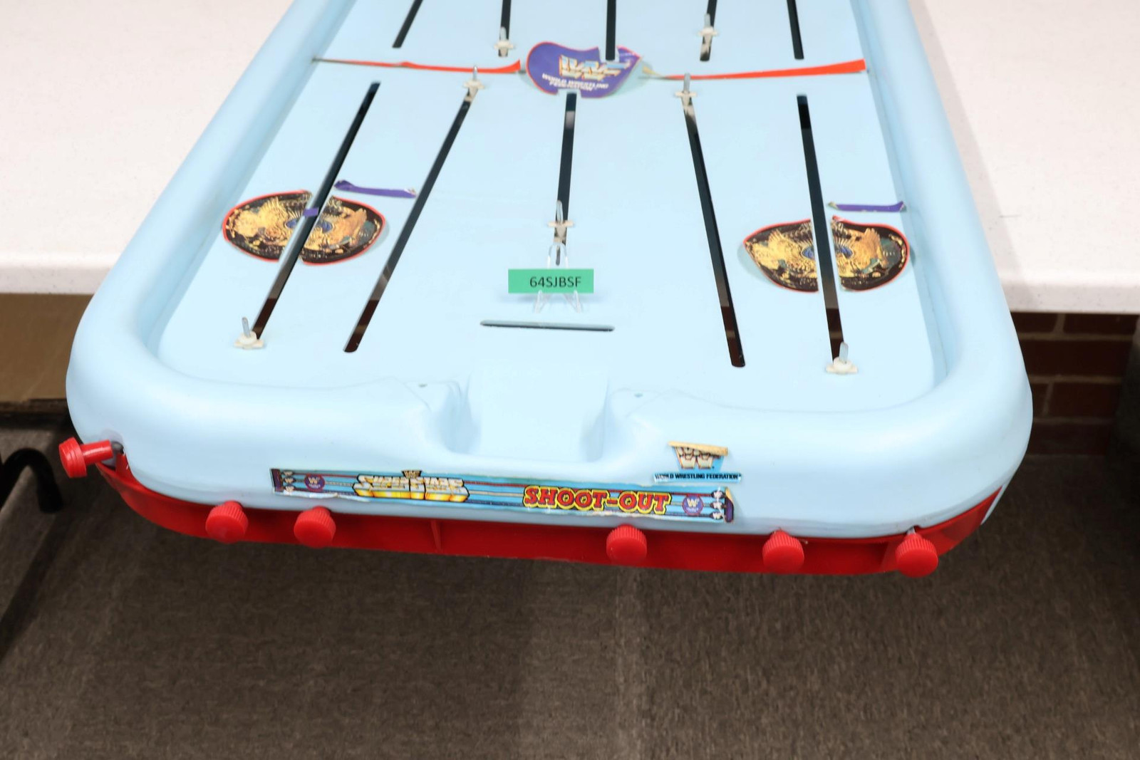 Wrestling Superstars Shoot Out WWF Wrestling 1991 Remco Vintage