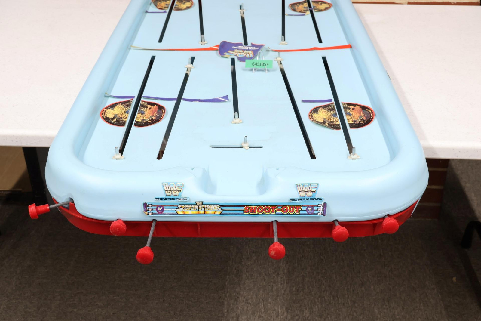 Wrestling Superstars Shoot Out WWF Wrestling 1991 Remco Vintage