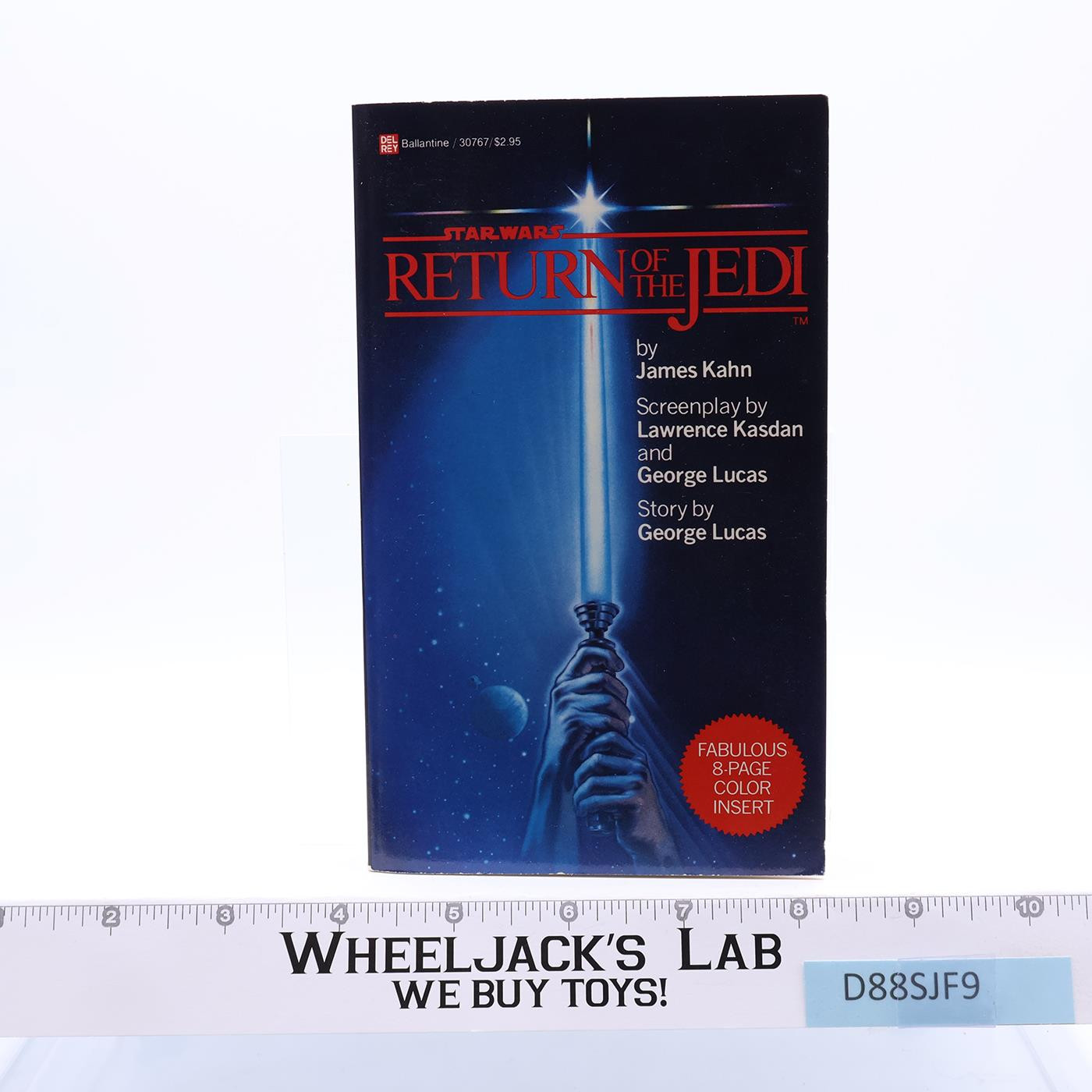 Star Wars Return of the Jedi 1983 James Kahn Paperback