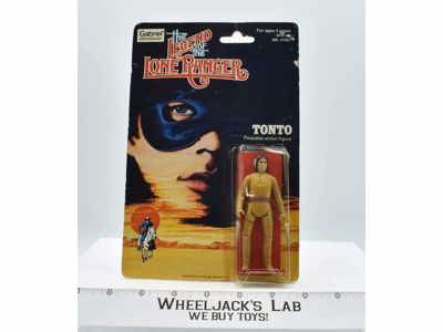 Tonto Lone Ranger NEW MOSC 1981 Gabriel Toys Vintage Action Figure