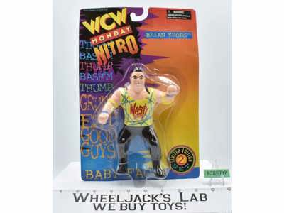 Baby Faces Brian Knobs WCW Monday Nitro Wrestlers NEW MOSC Toymakers 1997