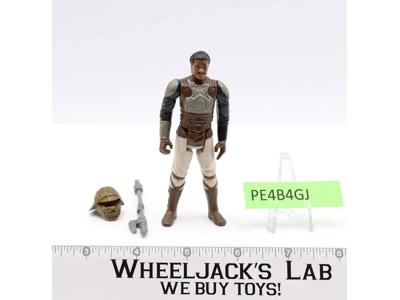 Lando Calrissian Skiff Guard GREEN Helmet100% Complete Star Wars 1983 Kenner