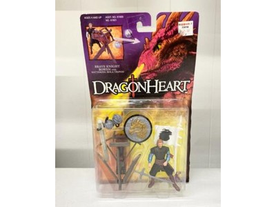 Brave Knight Bowen Dragonheart with Battering Bola Tripod Kenner NEW MOSC Figure