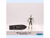 Silver Surfer W/Surfboard w/Wheels 5" Marvel Super Heroes 1990 Toybiz Vintage