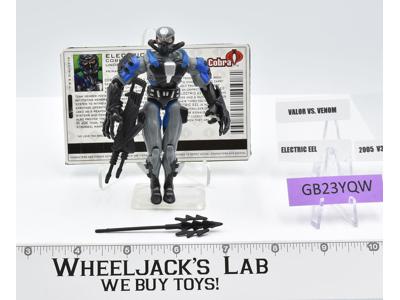 Electric E.E.L. v3 100% Complete GI Joe Valor vs Venom 2004 Hasbro Action Figure