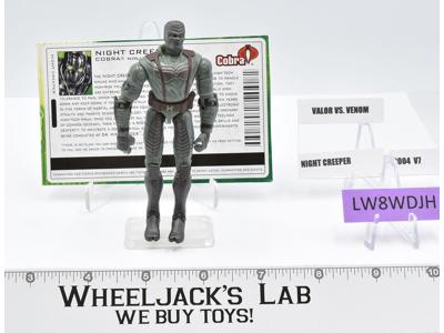 Night Creeper v7 GI Joe Valor vs Venom 2004 Hasbro Figure