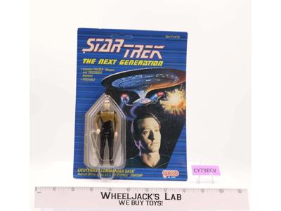 Lieutenant Commander Data Star Trek The Next Generation MOSC Galoob 1988 Vintage