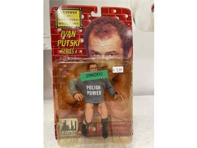 Ivan Putski Series 4 NEW MOSC 1999 Legends of Pro Wrestling Figures Toy Co.