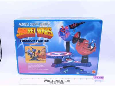 Freedom Fighter 100% Complete Marvel Comics Secret Wars 1984 Mattel Playset