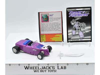 G2 Jolt 100% Complete 1993 Vintage Hasbro Transformers Action Figure
