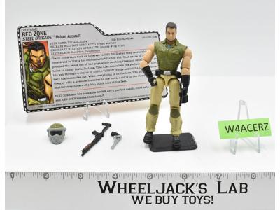 Red Zone v1 100% Complete G.I. Joe 2006 Hasbro Action Figure