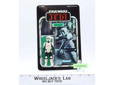 Biker Scout RECARDED REPRO Star Wars ROTJ 1983 Kenner Action Figure MOSC