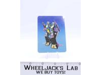Skywarp Card 101 Variant Color 1985 G1 Transformers Action Trading Cards