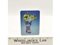Scavenger Card 117 Variant Color 1985 G1 Transformers Action Trading Cards