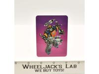 Bombshell 114 Variant Color 1985 G1 Transformers Action Trading Cards