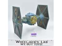 Battle Damaged Imperial Tie Fighter WORKS Complete Star Wars 1978 Kenner Vehicle