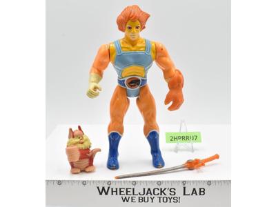 Lion-O ORANGE W/Snarf Thundercats 1985 LJN Vintage Action Figure