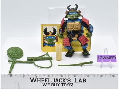 Sewer Samurai Leo NR MINT 100% Complete TMNT 1990 Playmates Action Figure