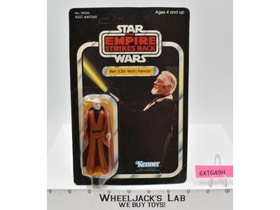Ben Obi-Wan Kenobi 41 Back-B Star Wars ESB 1980 Kenner Figure NEW MOSC SEALED