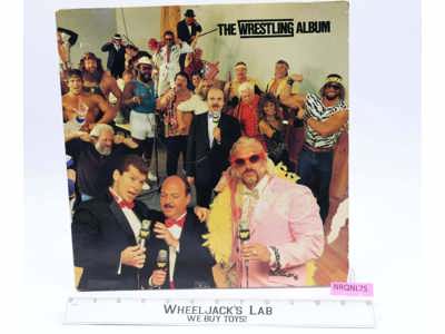 The Wrestling Album WWF Wrestling 1985 Epic Records Vinyl Record