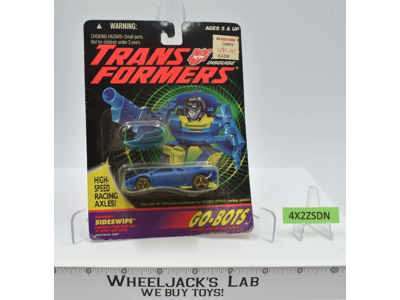 Sideswipe Autobot G2 Transformers Go-Bots 1994 Hasbro Figure NEW MOSC SEALED
