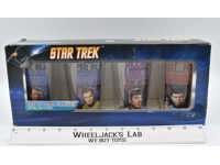 Star Trek Glasses Set of 4 2012 Vandor LLC 16oz Drinking Glasses