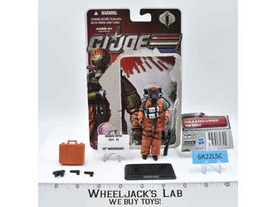 Hazard Viper 100% Complete G.I. Joe 30th Anniversary 2011 Hasbro Action Figure