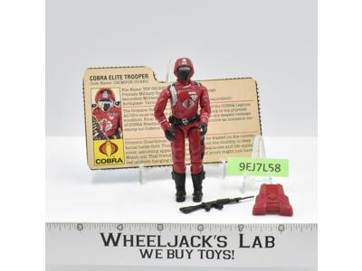 Crimson Guard V1 100% Complete G.I. Joe 1985 Hasbro Vintage Action Figure