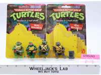 Lot of 4 Character Magnets Teenage Mutant Ninja Turtles 1988 Mirage Studios